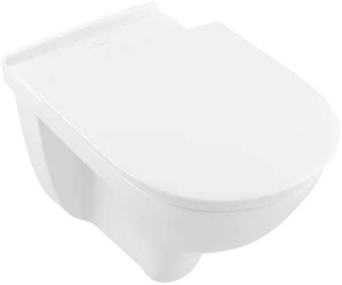 Bild von VILLEROY BOCH ViCare Tiefspül-WC ViCare spülrandlos, wandhängend, Weiß Alpin CeramicPlus #4695R0R1