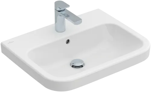 Picture of VILLEROY BOCH Architectura Washbasin, 600 x 470 x 180 mm, White Alpin, with overflow #41886001