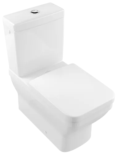 Bild von VILLEROY BOCH Architectura Tiefspül-WC für Kombination, bodenstehend, Weiß Alpin #56871001