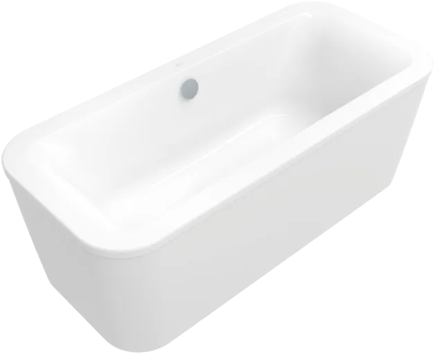 Picture of VILLEROY BOCH Loop & Friends Free-standing bath SQUARE, 1800 x 800 mm, White Alpin #UBA180LFS7PDV01