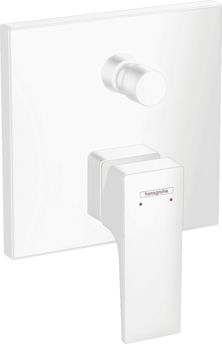Зображення з  HANSGROHE Metropol Single lever bath mixer for concealed installation with lever handle and integrated security combination according to EN1717 for iBox universal #32546700 - Matt White