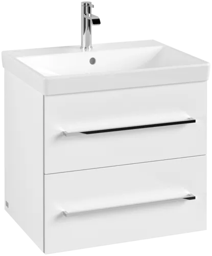 Picture of VILLEROY BOCH Avento Vanity unit, 2 pull-out compartments, 580 x 514 x 484 mm, Crystal White #A88900B4