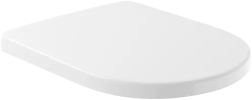 Picture of VILLEROY BOCH Architectura Toilet seat and cover, with automatic lowering mechanism (SoftClosing), with removable seat (QuickRelease), White Alpin #9M83S101