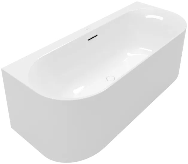 VILLEROY BOCH Loop & Friends Vorwand-Badewanne OVAL, 1700 x 750 mm, Weiß Alpin #UBA170LOF9CS00V-01