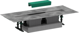 Bild von HANSGROHE uBox universal Komplettset für Standardinstallation 600 für Duschrinnen Fertigsets #56022180