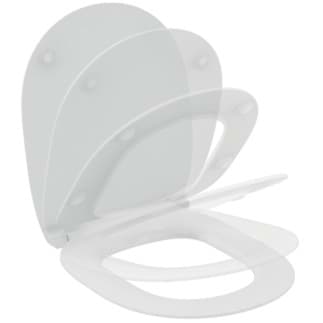 Picture of IDEAL STANDARD Connect WC seat with soft-closing, flat _ White (Alpine) #E772401 - White (Alpine)