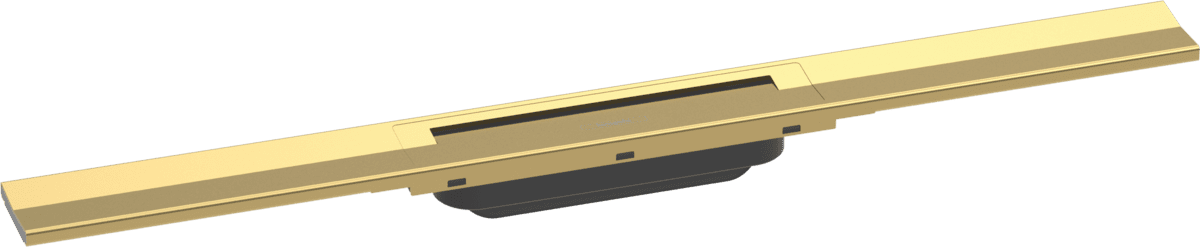 Зображення з  HANSGROHE RainDrain Flex Finish set shower drain 700 cuttable #56043990 - Polished Gold Optic