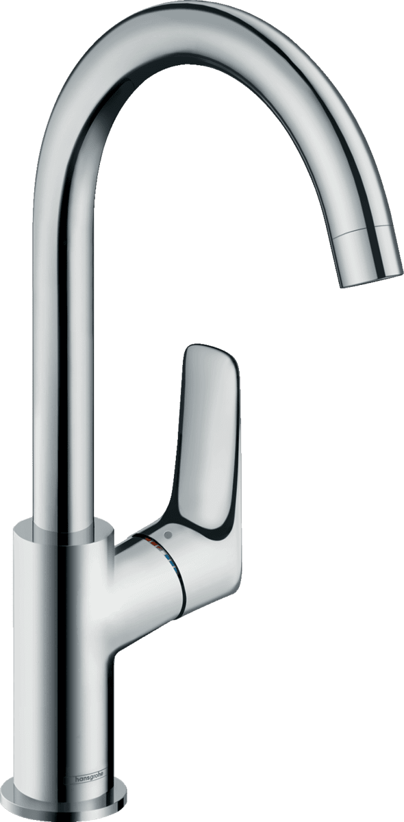 Bild von HANSGROHE Logis Einhebel-Waschtischmischer 210 mit Schwenkauslauf ohne Ablaufgarnitur #71131000 - Chrom