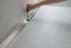 Bild von HANSGROHE RainDrain Flex Finish set shower drain 900 cuttable for wall mounting Brushed Stainless Steel 56052800
