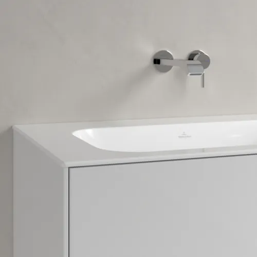 Bild von VILLEROY BOCH Finion Schrankwaschtisch, 800 x 500 x 160 mm, Weiß Alpin CeramicPlus, ohne Überlauf #416483R1