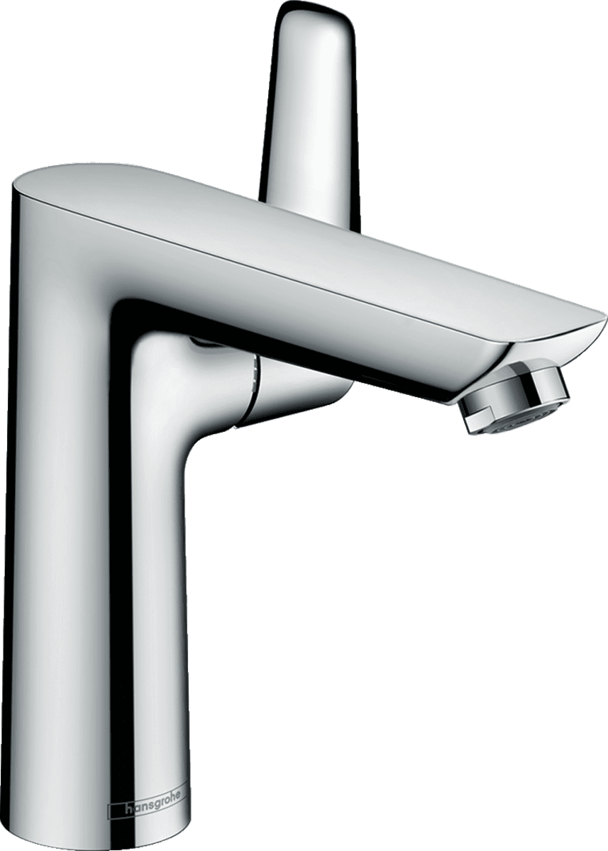 Bild von HANSGROHE Talis E Einhebel-Waschtischmischer 150 mit Zugstangen-Ablaufgarnitur #71754000 - Chrom