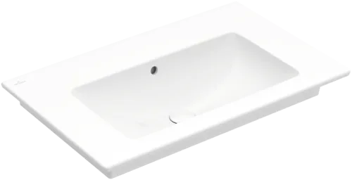 Picture of VILLEROY BOCH Venticello Vanity washbasin, 800 x 500 x 165 mm, White Alpin, with overflow #41048J01