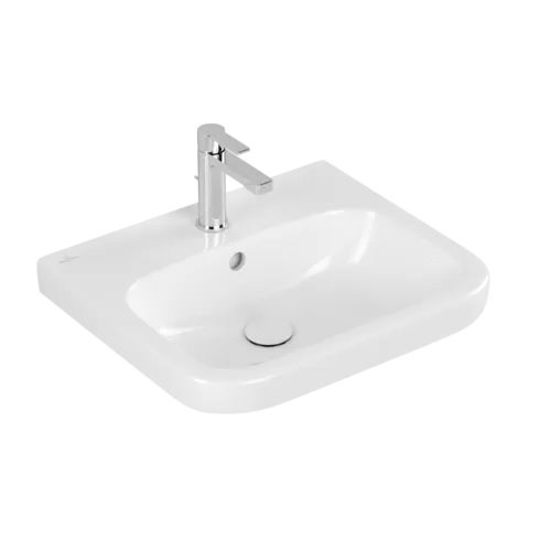 Зображення з  VILLEROY BOCH Architectura Washbasin, 550 x 470 x 180 mm, White Alpin CeramicPlus, with overflow, ground #41885GR1
