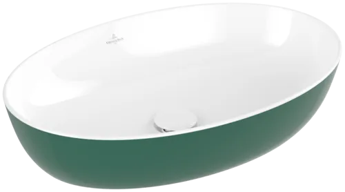 Зображення з  VILLEROY BOCH Artis Surface-mounted washbasin, 610 x 410 x 130 mm, Forest, without overflow #419861BCS7