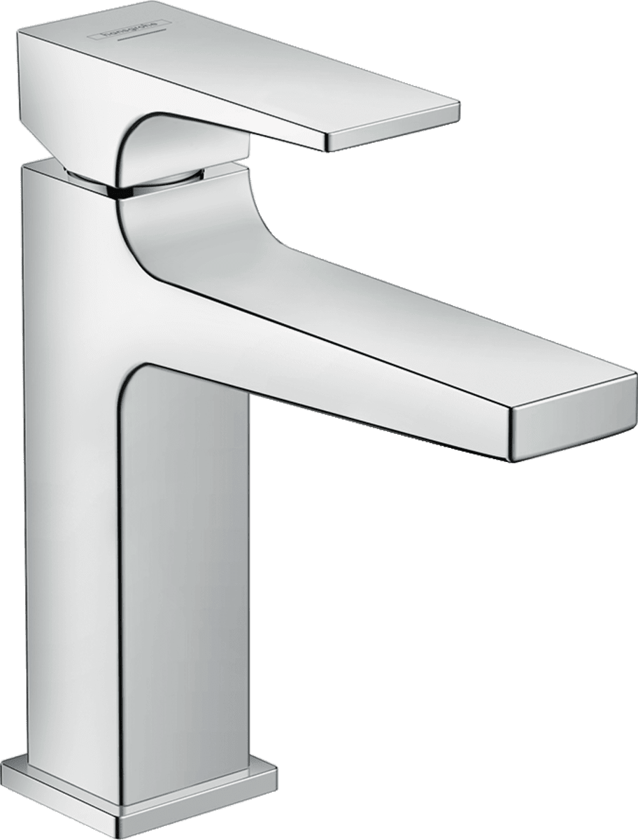 Зображення з  HANSGROHE Metropol Single lever basin mixer 100 with lever handle for handrinse basins for cold water #32501000 - Chrome