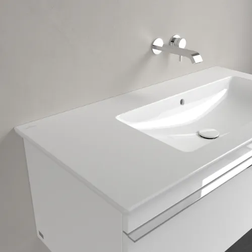 Bild von VILLEROY BOCH Venticello Schrankwaschtisch, 1000 x 500 x 170 mm, Weiß Alpin, mit Überlauf #4134R301
