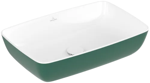 VILLEROY BOCH Artis Surface-mounted washbasin, 580 x 385 x 130 mm, Forest, without overflow #417258BCS7 resmi