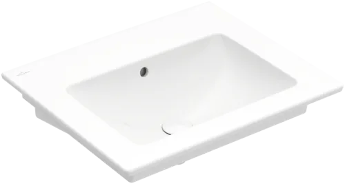 VILLEROY BOCH Venticello Washbasin, 600 x 505 x 165 mm, White Alpin, with overflow #41246201 resmi