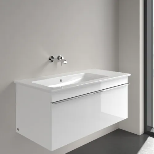 Bild von VILLEROY BOCH Venticello Schrankwaschtisch, 1000 x 500 x 170 mm, Weiß Alpin CeramicPlus, mit Überlauf #4134L3R1
