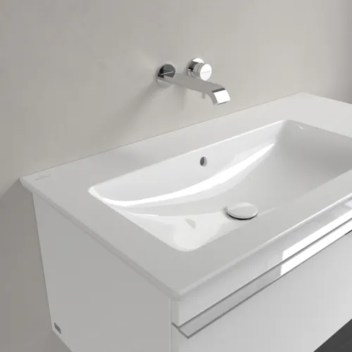 Bild von VILLEROY BOCH Venticello Schrankwaschtisch, 1000 x 500 x 170 mm, Weiß Alpin CeramicPlus, mit Überlauf #4134L3R1