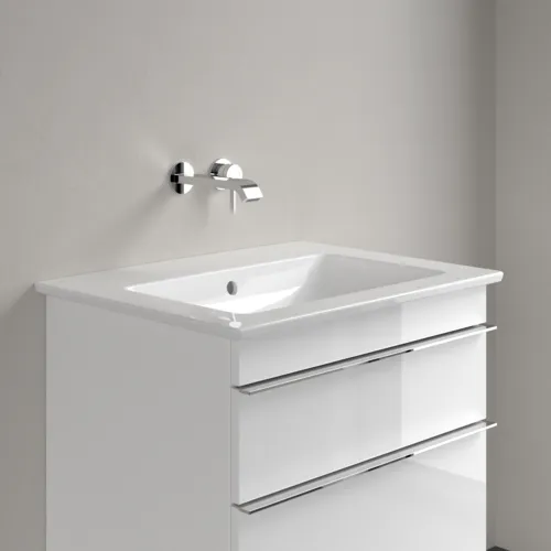 Bild von VILLEROY BOCH Venticello Waschbecken, 655 x 500 x 170 mm, Weiß Alpin CeramicPlus, mit Überlauf #412467R1