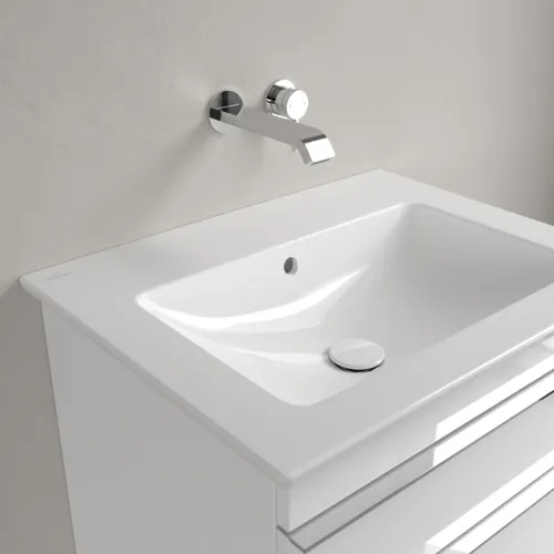 Bild von VILLEROY BOCH Venticello Waschbecken, 655 x 500 x 170 mm, Weiß Alpin CeramicPlus, mit Überlauf #412467R1