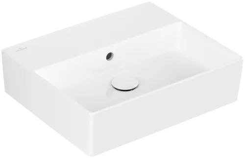 Зображення з  VILLEROY BOCH Memento 2.0 Washbasin, 500 x 420 x 140 mm, White Alpin, with overflow, ground #4A225J01
