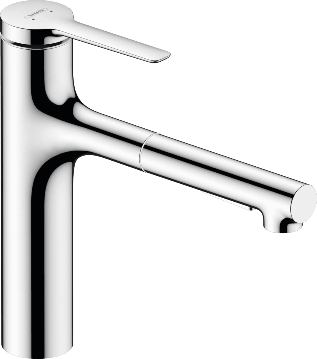 Bild von HANSGROHE Zesis M33 Einhebel-Küchenmischer 160, Ausziehbrause, 2jet, sBox lite Chrom 74804000