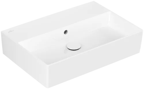 Зображення з  VILLEROY BOCH Memento 2.0 Washbasin, 600 x 420 x 135 mm, White Alpin CeramicPlus, with overflow, ground #4A226JR1