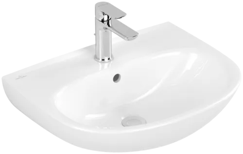 VILLEROY BOCH O.novo Washbasin, 550 x 440 x 180 mm, White Alpin, with overflow #4A405501 resmi