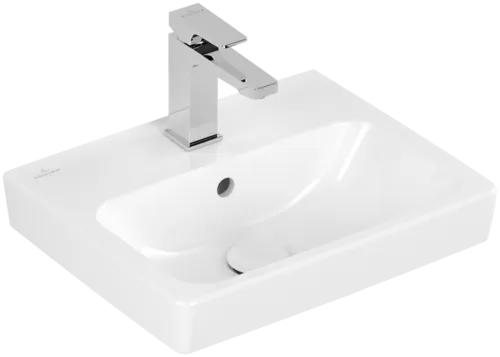 Bild von VILLEROY BOCH Architectura Handwaschbecken, 450 x 365 x 150 mm, Weiß Alpin CeramicPlus, mit Überlauf #438745R1