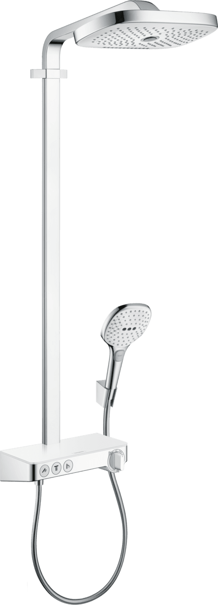 Bild von HANSGROHE Raindance Select E Showerpipe 300 3jet mit ShowerTablet Select 300 #27127400 - Weiß/Chrom