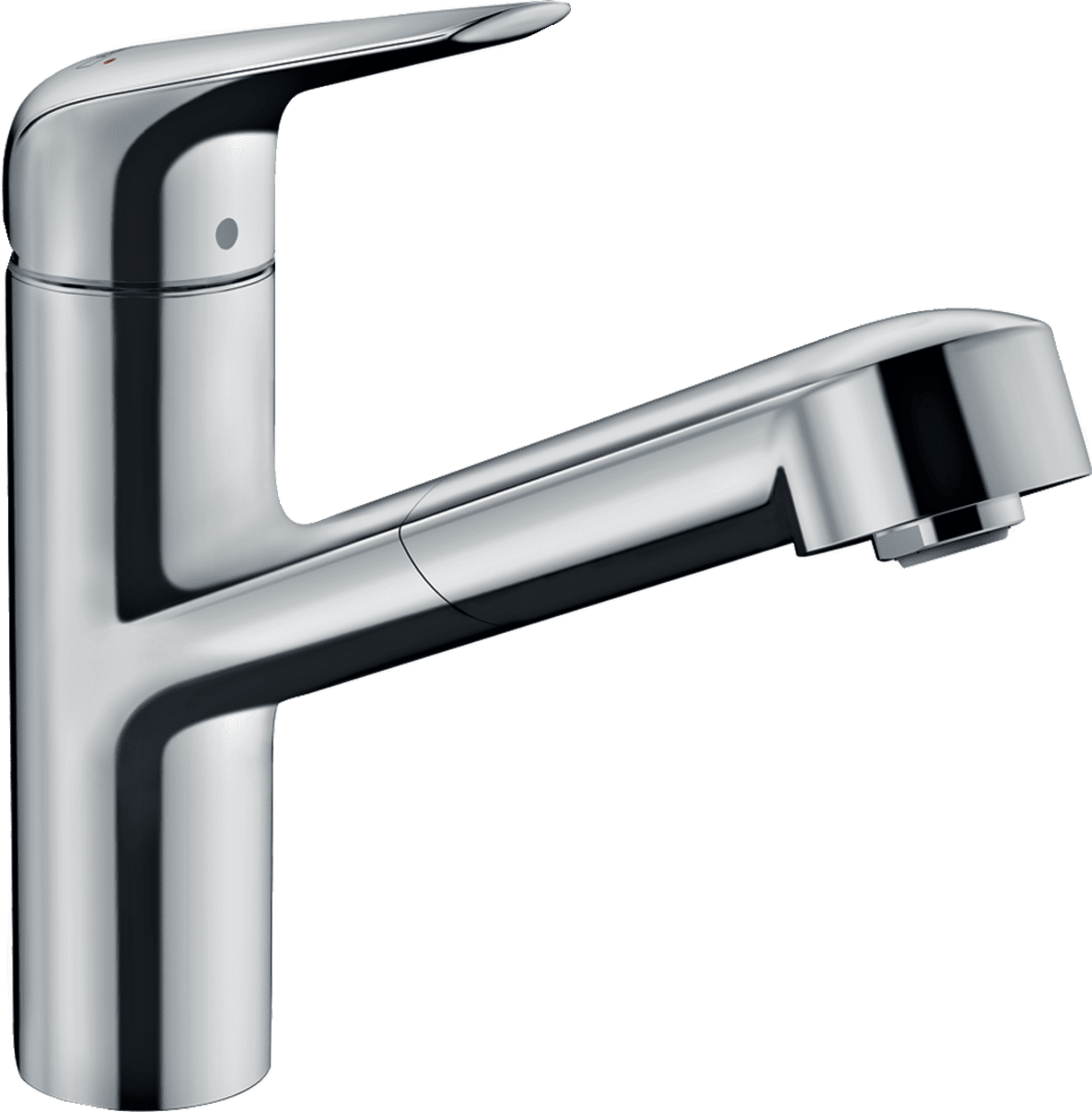 Bild von HANSGROHE Focus M42 Einhebel-Küchenmischer 150, Ausziehauslauf, 1jet #71814000 - Chrom