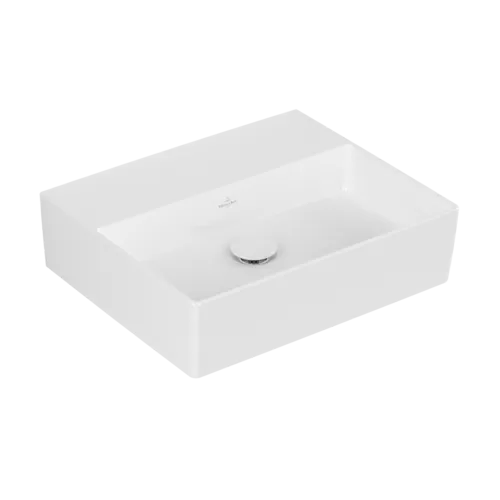 Bild von VILLEROY BOCH Memento 2.0 Waschbecken, 500 x 420 x 140 mm, Weiß Alpin CeramicPlus, ohne Überlauf #4A2253R1