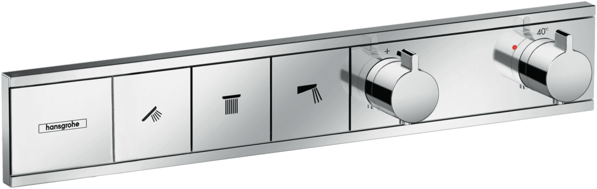 HANSGROHE RainSelect Thermostat Unterputz für 3 Verbraucher #15381000 - Chrom