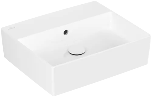 VILLEROY BOCH Memento 2.0 Surface-mounted washbasin, 498 x 420 x 139 mm, White Alpin, with overflow #4A075201 resmi