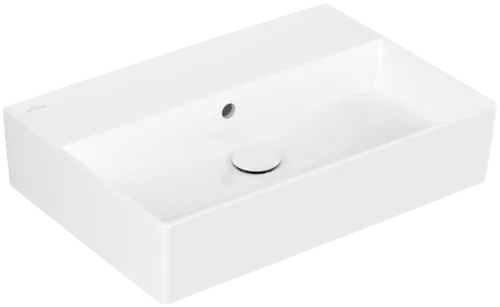 Зображення з  VILLEROY BOCH Memento 2.0 Washbasin, 600 x 420 x 135 mm, White Alpin CeramicPlus, with overflow, unground #4A2262R1