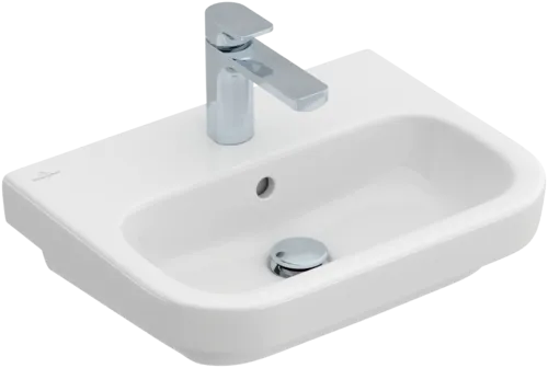 Зображення з  VILLEROY BOCH Architectura Handwashbasin, 500 x 380 x 150 mm, White Alpin, with overflow #43735001