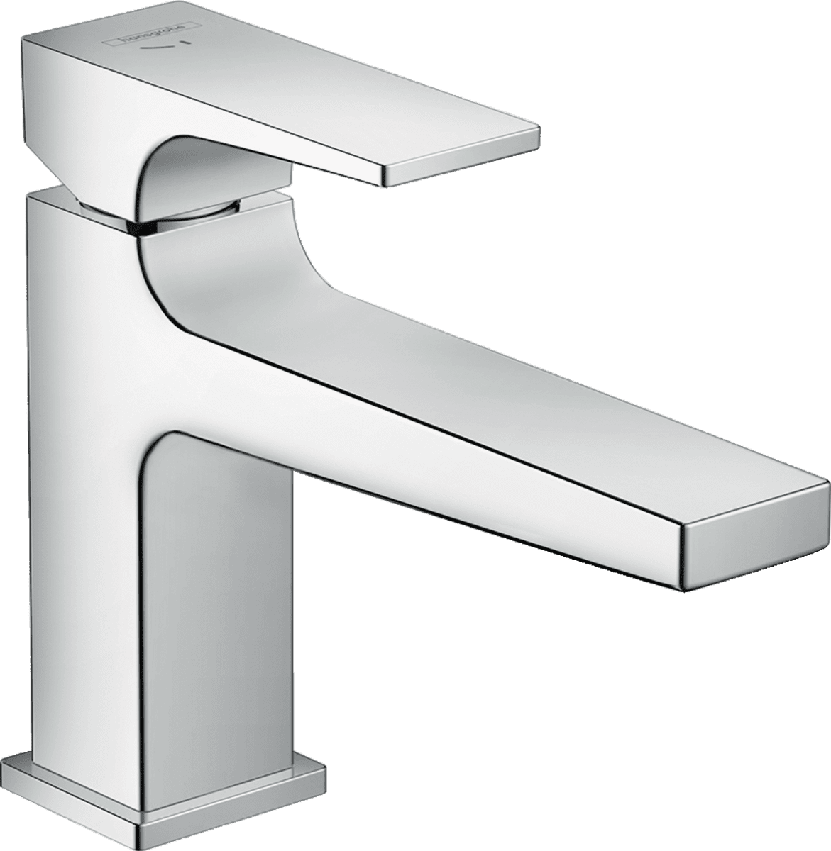 Bild von HANSGROHE Metropol Einhebel-Waschtischmischer 100 CoolStart mit Hebelgriff und Push-Open Ablaufgarnitur Chrom 32503000