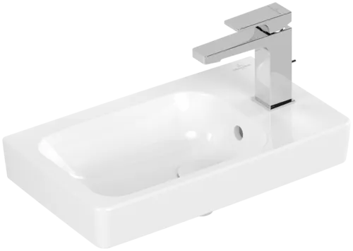 Picture of VILLEROY BOCH Architectura Handwashbasin, 480 x 275 x 138 mm, White Alpin CeramicPlus, with overflow #438648R1