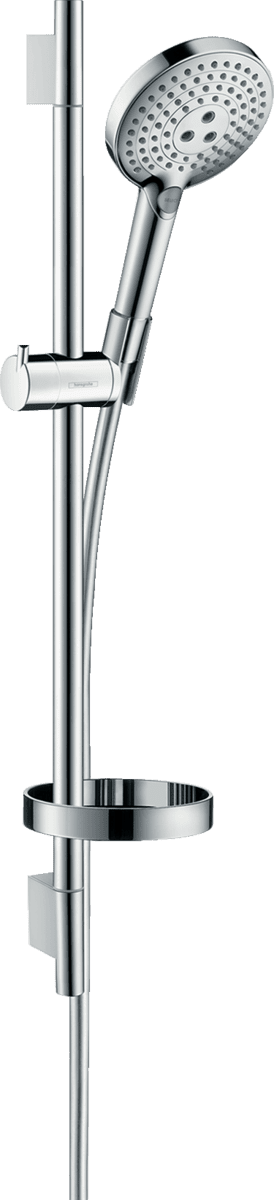 Bild von HANSGROHE Raindance Select S Brauseset 120 3jet mit Brausestange 65 cm und Seifenschale #26630000 - Chrom