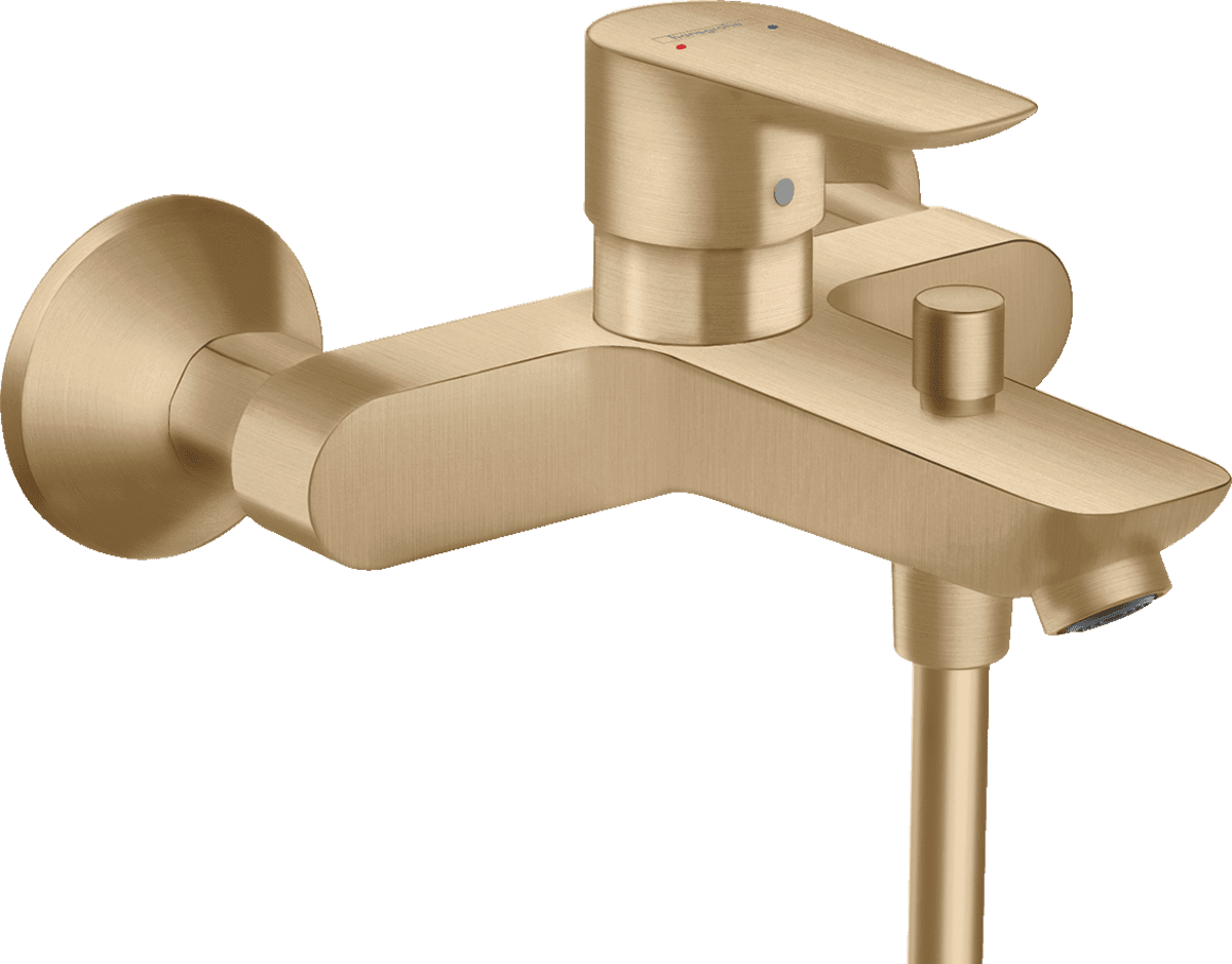 Bild von HANSGROHE Talis E Einhebel-Wannenmischer Aufputz Brushed Bronze 71740140