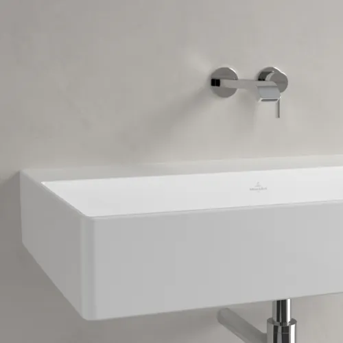 Bild von VILLEROY BOCH Memento 2.0 Waschbecken, 800 x 470 x 140 mm, Weiß Alpin CeramicPlus, ohne Überlauf, Unterseite geschliffen #4A228FR1
