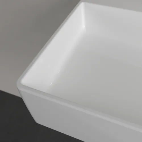Bild von VILLEROY BOCH Memento 2.0 Waschbecken, 800 x 470 x 140 mm, Weiß Alpin CeramicPlus, ohne Überlauf, Unterseite geschliffen #4A228FR1