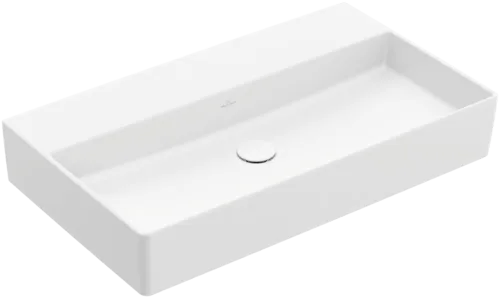 VILLEROY BOCH Memento 2.0 Washbasin, 800 x 470 x 140 mm, Stone White CeramicPlus, without overflow #4A2283RW resmi
