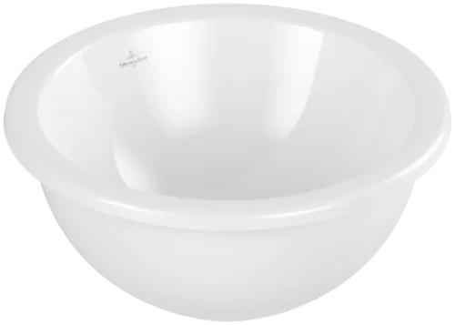 VILLEROY BOCH Loop & Friends Undercounter washbasin, 380 x 380 x 210 mm, White Alpin CeramicPlus, with overflow #4A5200R1 resmi