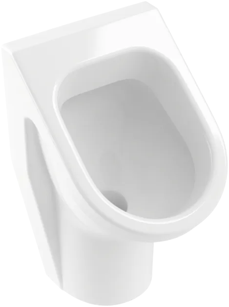 Picture of VILLEROY BOCH Architectura Siphonic urinal, concealed water inlet, 355 x 385 mm, White Alpin CeramicPlus #557420R1