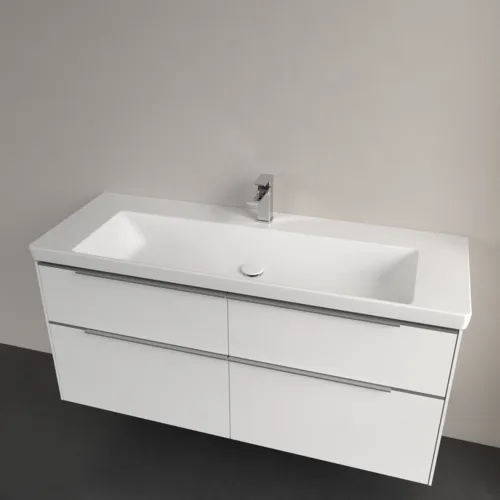Bild von VILLEROY BOCH Subway 3.0 Schrankwaschtisch, 1300 x 470 x 170 mm, Stone White CeramicPlus, ohne Überlauf #4A70D2RW