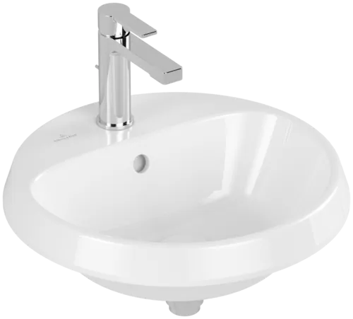 εικόνα του VILLEROY BOCH Architectura Built-in washbasin, 450 x 450 x 170 mm, White Alpin, without overflow, unground #5A654601