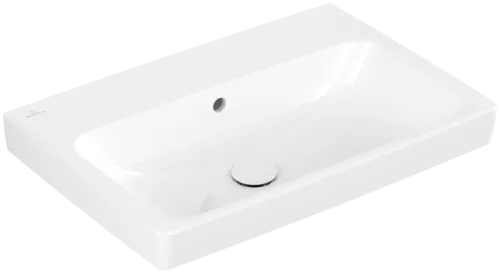Зображення з  VILLEROY BOCH Architectura Washbasin, 650 x 445 x 165 mm, White Alpin AntiBac CeramicPlus, with overflow #4A8767T2